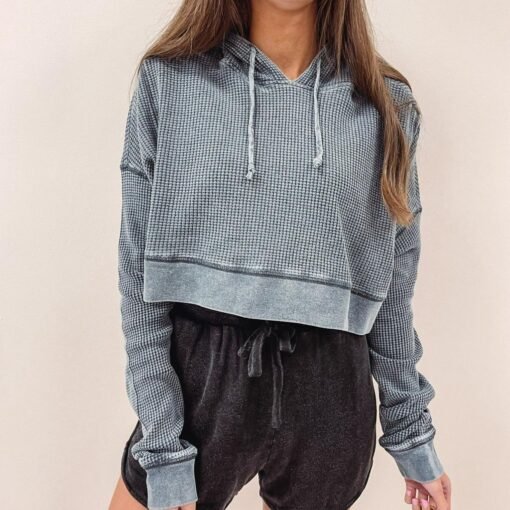 Joanna Cropped Hoodie – Image 4