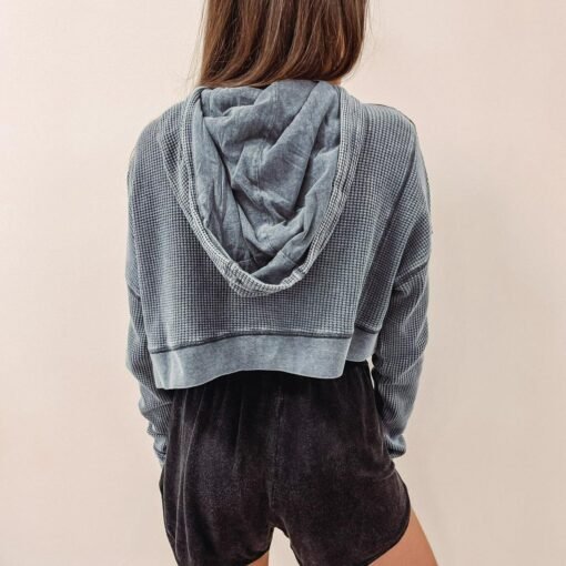 Joanna Cropped Hoodie – Image 5