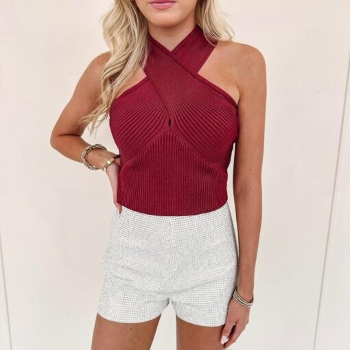 Layne Top – Burgundy – Image 5