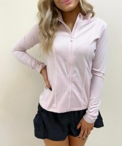 Lilac Zip Up Jacket