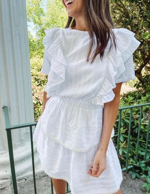 London Ruffle Dress – Image 6