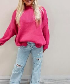 Lucy Pink Sweater