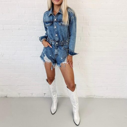 Madison Denim Romper – Image 6