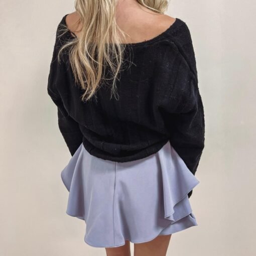 Madison Sweater – Black – Image 3