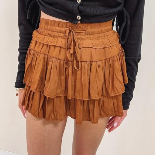 Maren Skort – Brown – Image 4