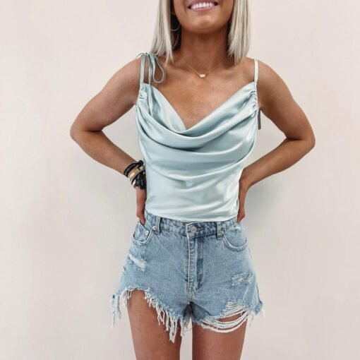 Marie Denim Shorts – Image 3