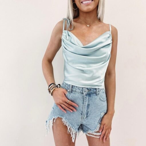 Marie Denim Shorts – Image 4