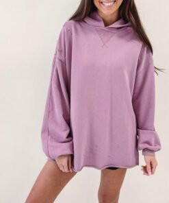 Meagan Distressed Hoodie