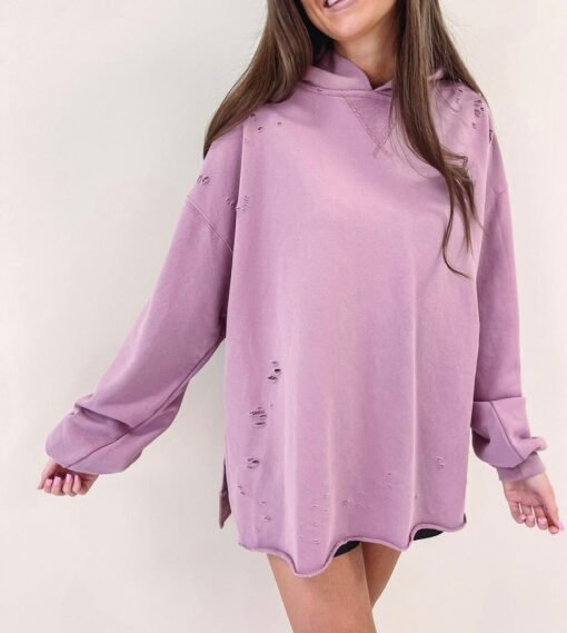 Meagan Distressed Hoodie – Image 6
