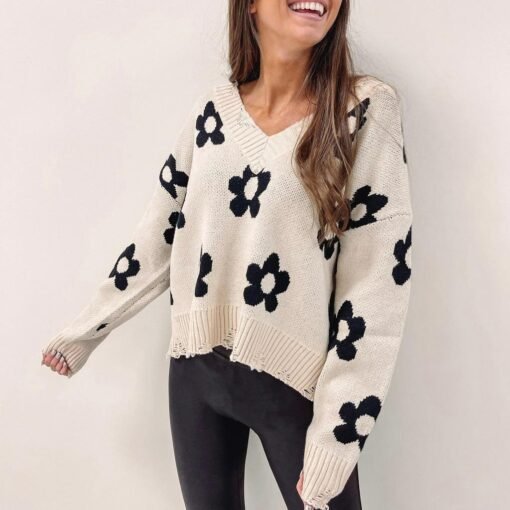 Multi Daisy Sweater – Image 5