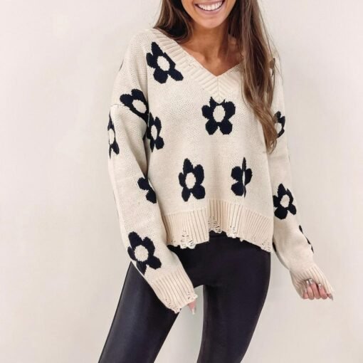 Multi Daisy Sweater – Image 6