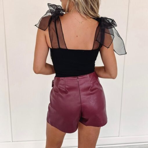 Palmer Skirt – Burgundy – Image 6