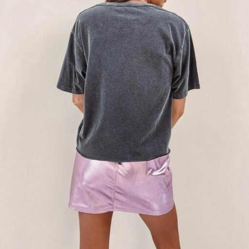 Pink Metallic Skirt – Image 5