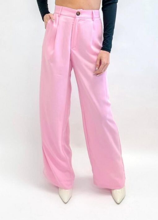 Pink Pleated Pants – Image 3