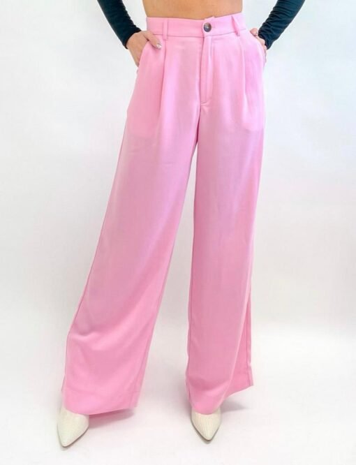 Pink Pleated Pants – Image 4