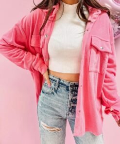 Polly Pink Shacket