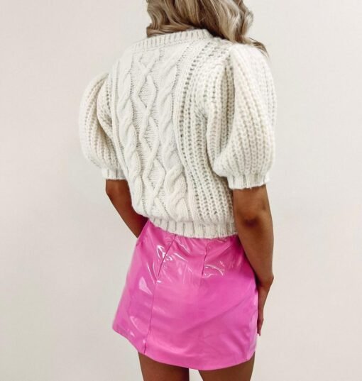 Puff Sleeve Sweater – Image 6