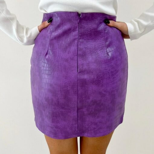 Purple Croc Skirt – Image 6