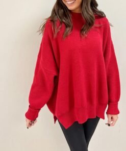 Rachael Red Sweater