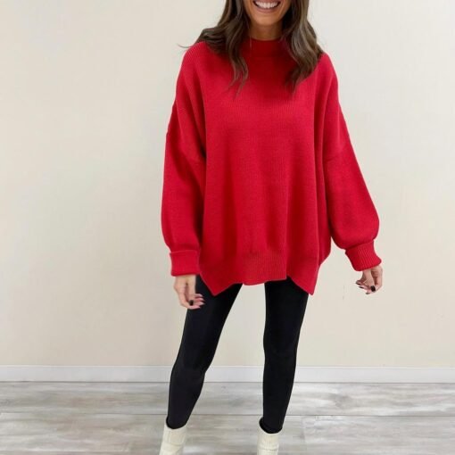 Rachael Red Sweater – Image 3