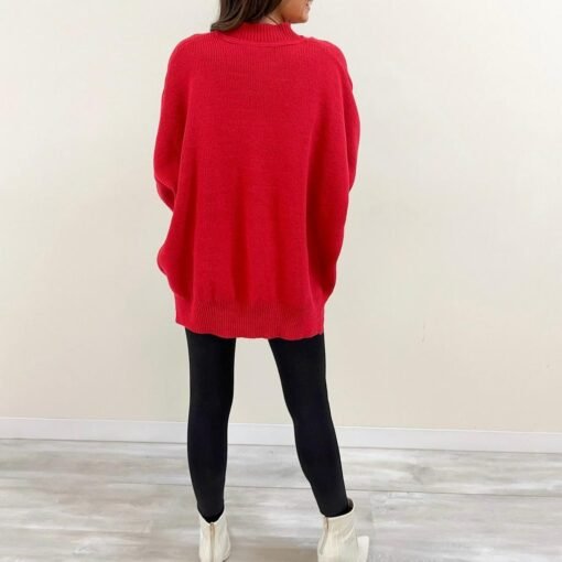 Rachael Red Sweater – Image 4