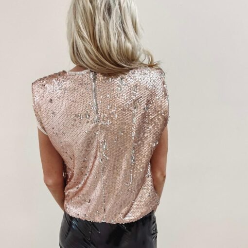 Ramona Top – Gold Sparkle – Image 3