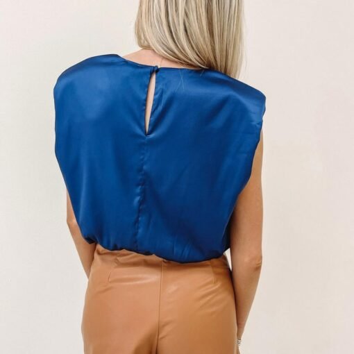 Ramona Top – Navy Blue – Image 6