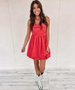 Reese Red Dress