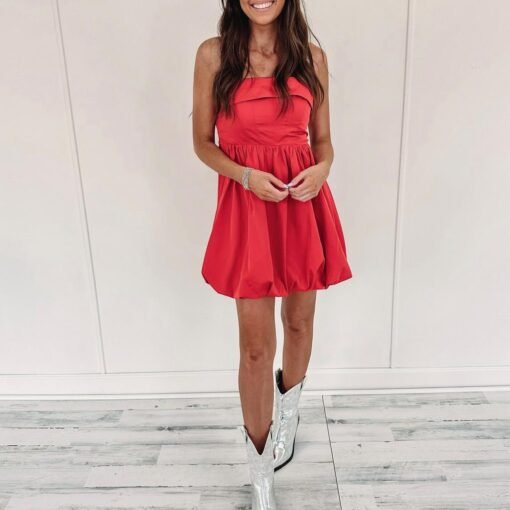 Reese Red Dress – Image 5