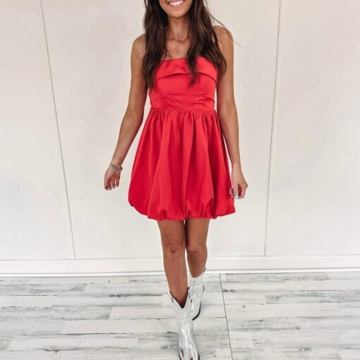 Reese Red Dress – Image 6