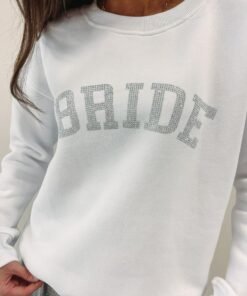 Rhinestone Bride Pullover