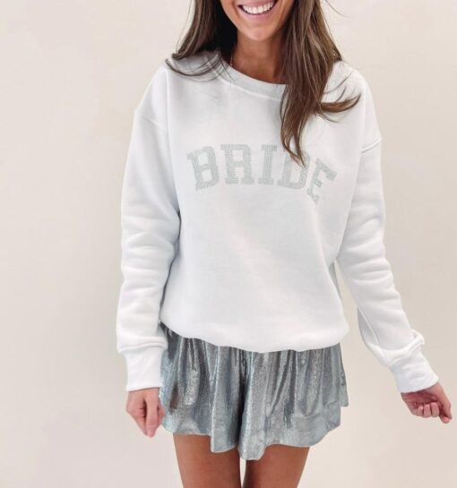 Rhinestone Bride Pullover – Image 4