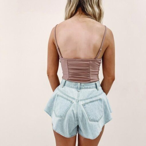 Rhinestone Flutter Shorts – Image 6
