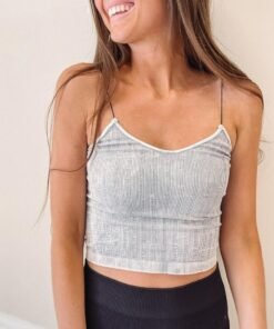 Ribbed Crop Top