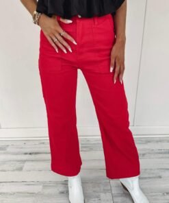 Ruby Red Pants