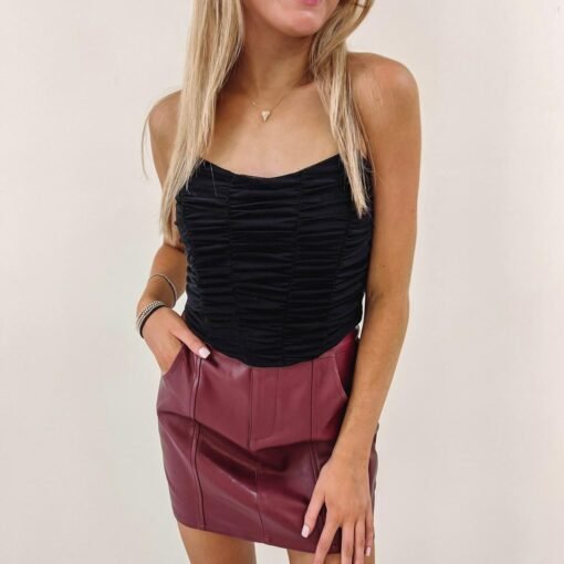 Ruched Corset Top – Image 3
