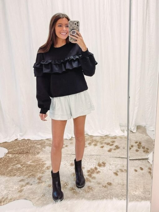Ruffle Pullover – Image 3