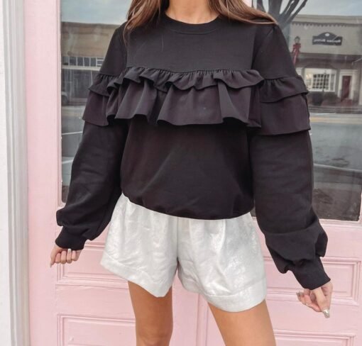 Ruffle Pullover – Image 5