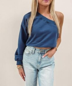 Rylee One Shoulder Pullover