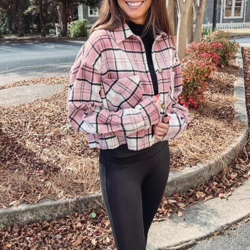 Rylee Pink Flannel – Image 4