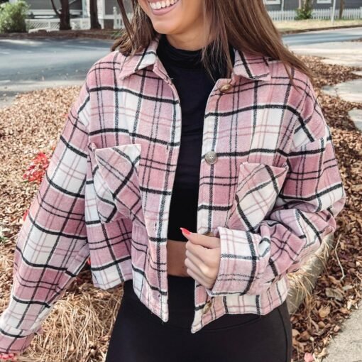 Rylee Pink Flannel – Image 5