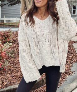 Salem Sweater – Cream