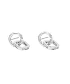 Geometric Round/Square Stud Earrings S925 Sterling Silver B017