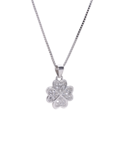 Four-Leaf Clover Pendant For Women S925 Sterling Silver A005