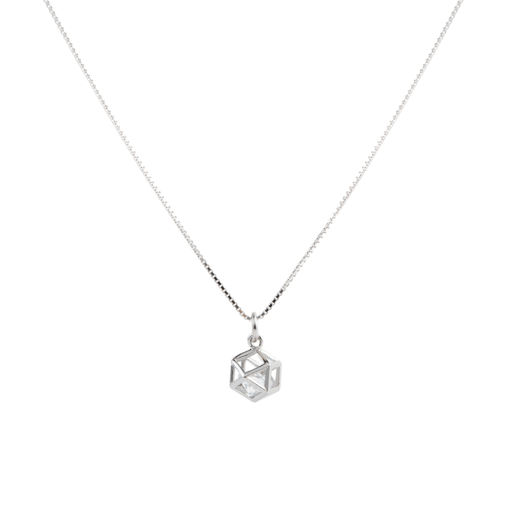 Geometric Necklace S925 Sterling Silver A007