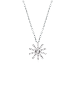 Sun Necklace For Women S925 Sterling Silver A012