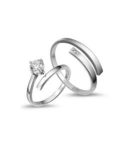 Four Claw Ring S925 Sterling Silver C004