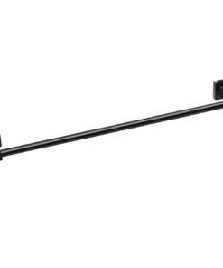 Stainless Steel Matte Black Towel Rack Wall Mounted Bath Towel Rack