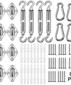 Stainless Steel Multi-Function Thickened Shade Sail Hardware Kit