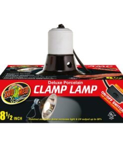 Zoo Med Deluxe Porcelain Clamp Lamp - 8.5"